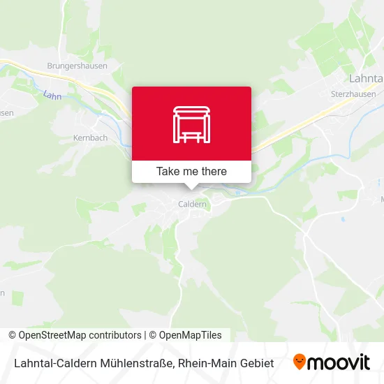 Карта Lahntal-Caldern Mühlenstraße
