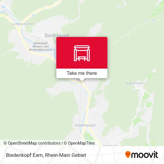 Карта Biedenkopf Eam