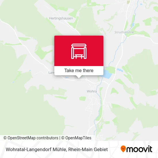 Карта Wohratal-Langendorf Mühle