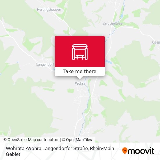 Wohratal-Wohra Langendorfer Straße map