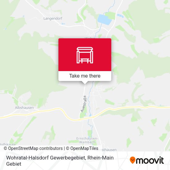 Wohratal-Halsdorf Gewerbegebiet map