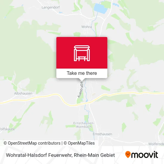 Карта Wohratal-Halsdorf Feuerwehr