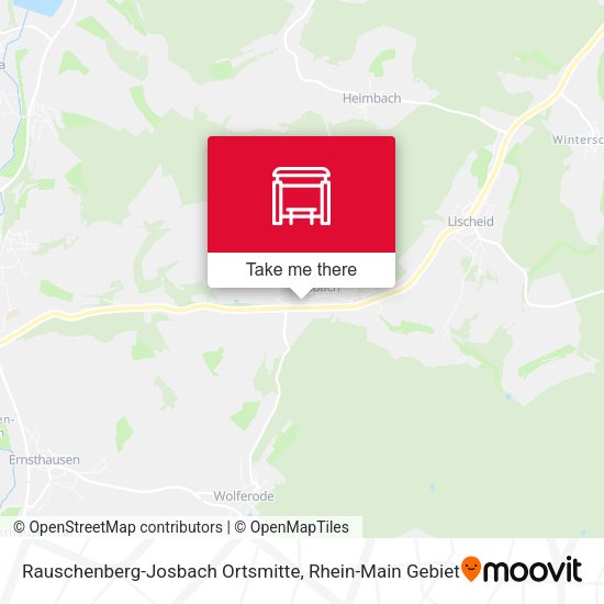 Rauschenberg-Josbach Ortsmitte map