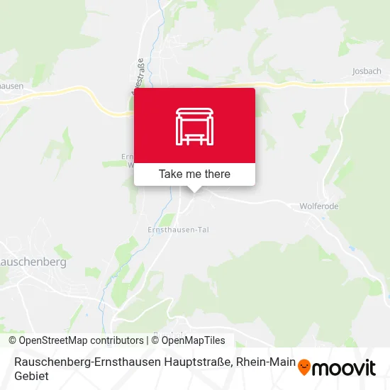 Rauschenberg-Ernsthausen Hauptstraße map