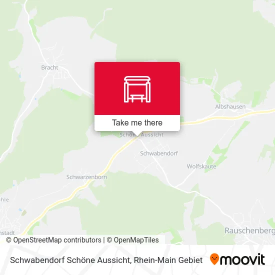 Schwabendorf Schöne Aussicht map