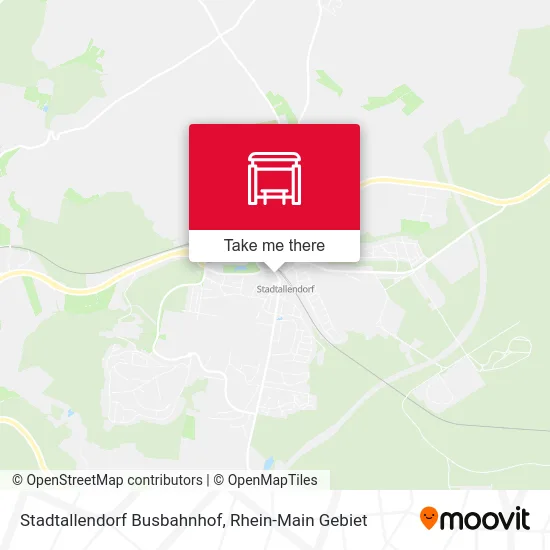 Карта Stadtallendorf Busbahnhof
