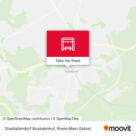 Карта Stadtallendorf Busbahnhof