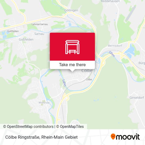 Карта Cölbe Ringstraße