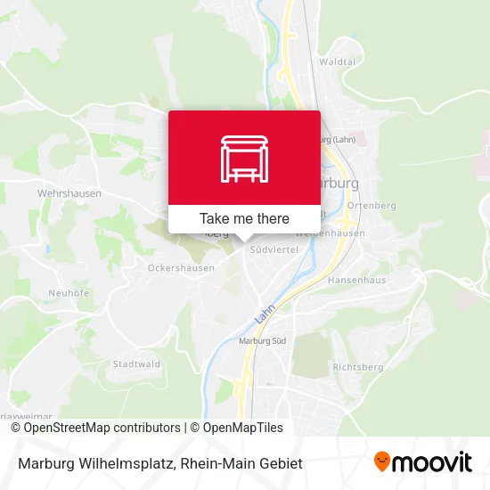 Карта Marburg Wilhelmsplatz