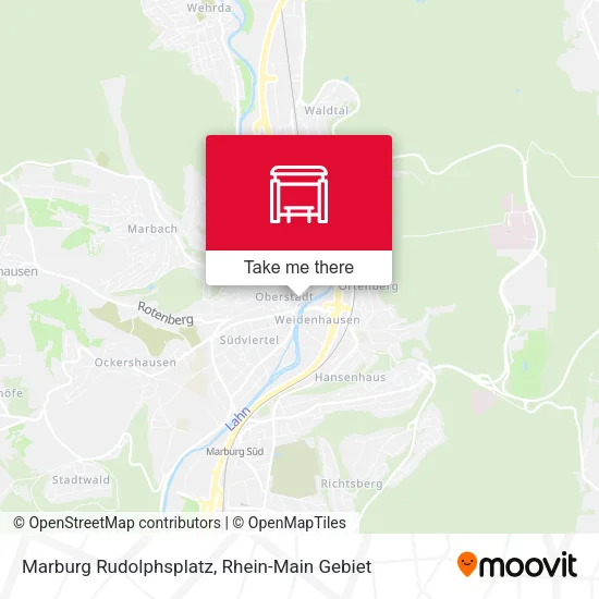 Карта Marburg Rudolphsplatz