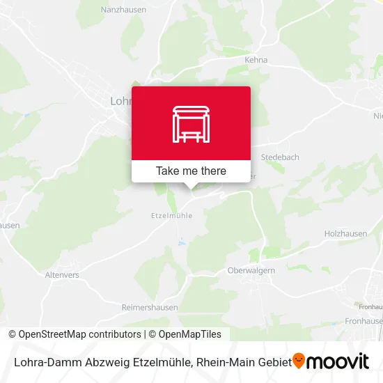 Карта Lohra-Damm Abzweig Etzelmühle