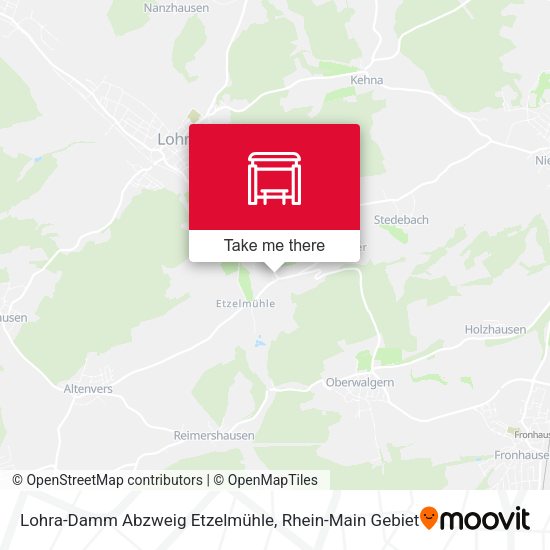 Lohra-Damm Abzweig Etzelmühle map