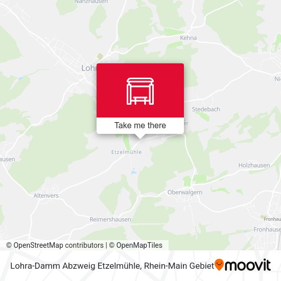 Карта Lohra-Damm Abzweig Etzelmühle