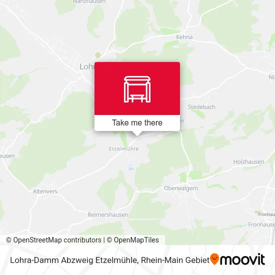 Карта Lohra-Damm Abzweig Etzelmühle