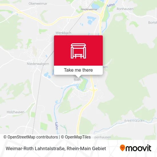Карта Weimar-Roth Lahntalstraße