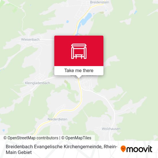Breidenbach Evangelische Kirchengemeinde map