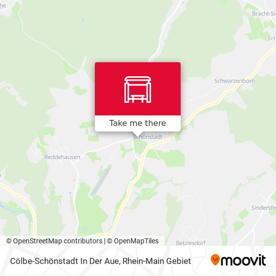 Cölbe-Schönstadt In Der Aue map