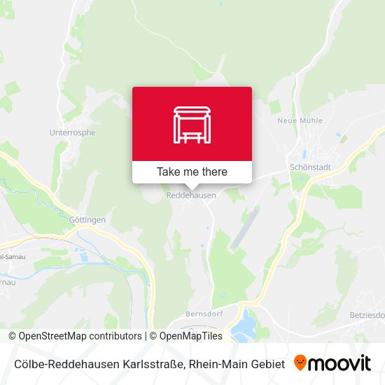 Cölbe-Reddehausen Karlsstraße map