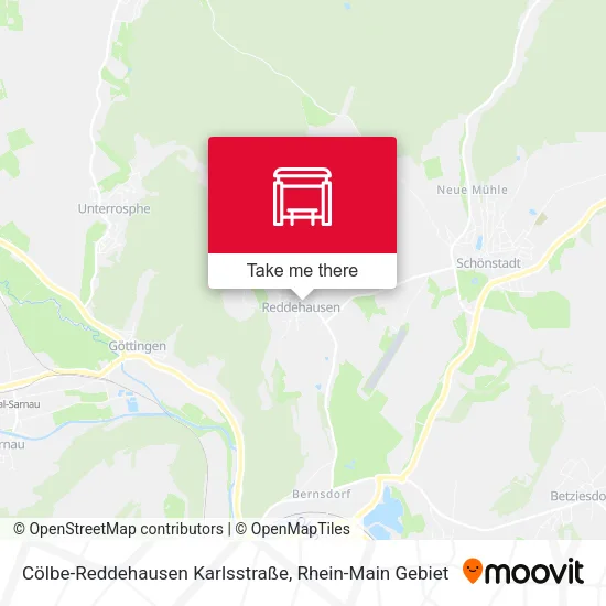 Карта Cölbe-Reddehausen Karlsstraße