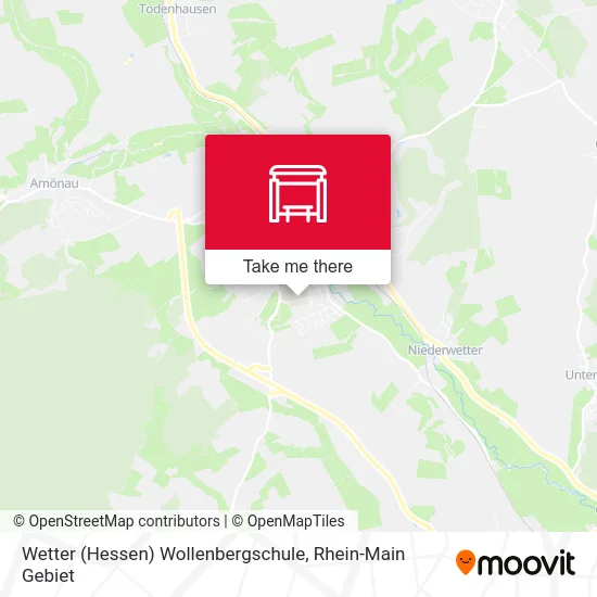 Карта Wetter (Hessen) Wollenbergschule