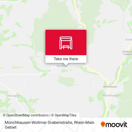 Münchhausen-Wollmar Grabenstraße map