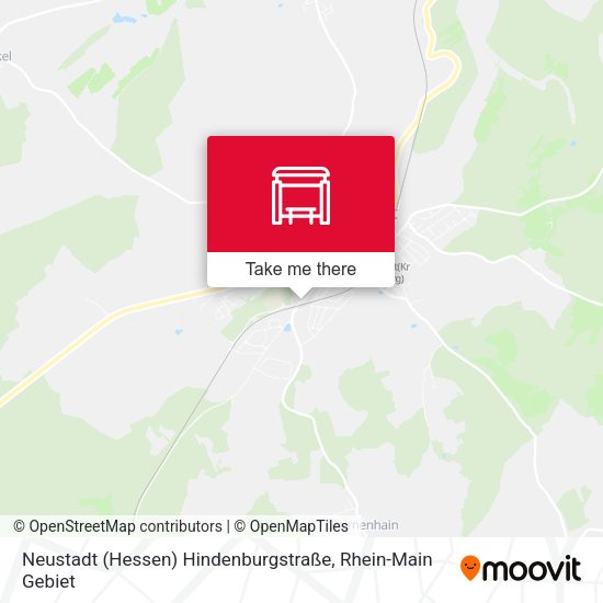Neustadt (Hessen) Hindenburgstraße map