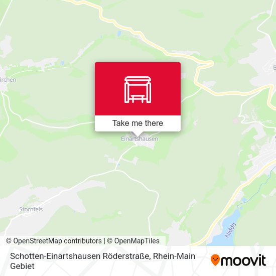 Schotten-Einartshausen Röderstraße map