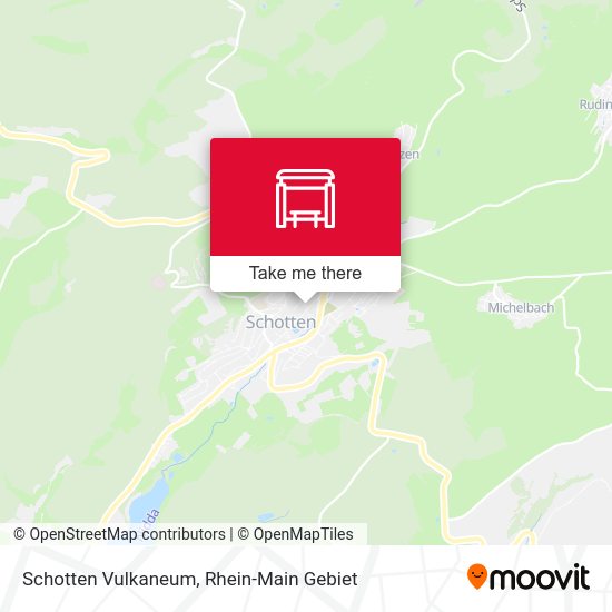Карта Schotten Vulkaneum
