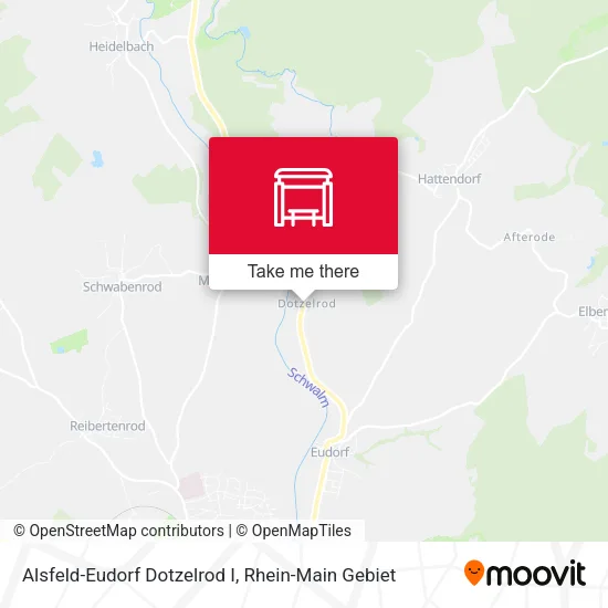 Карта Alsfeld-Eudorf Dotzelrod I