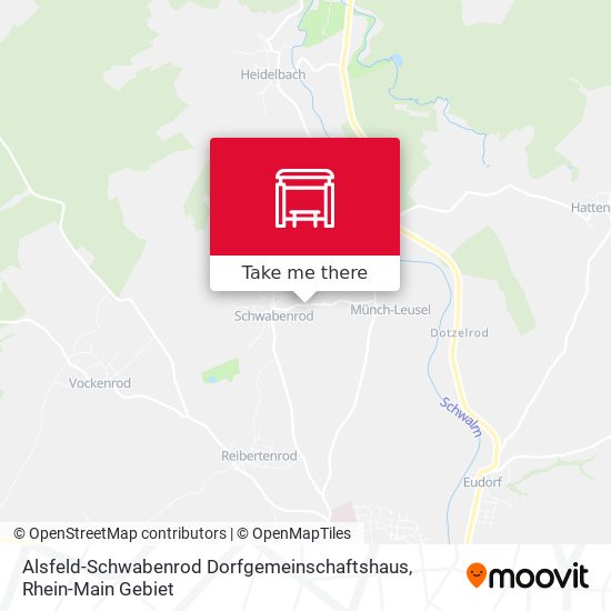 Alsfeld-Schwabenrod Dorfgemeinschaftshaus map