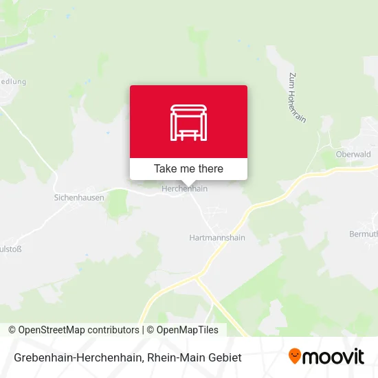 Карта Grebenhain-Herchenhain