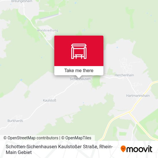 Schotten-Sichenhausen Kaulstoßer Straße map