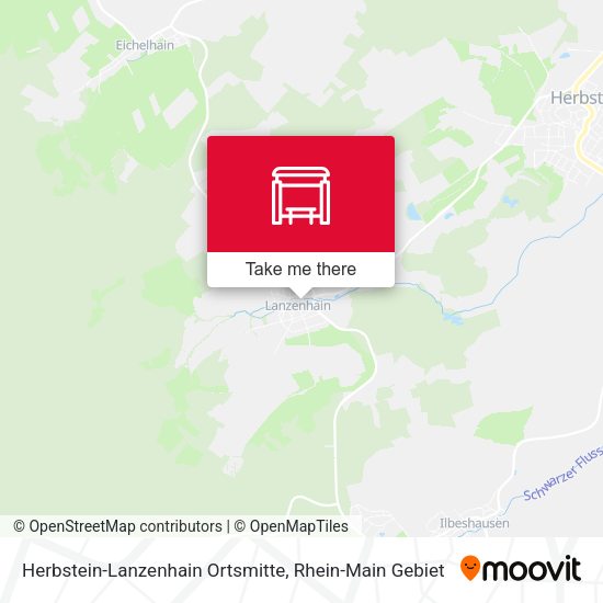 Herbstein-Lanzenhain Ortsmitte map
