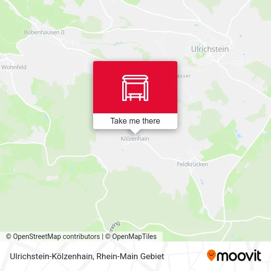 Карта Ulrichstein-Kölzenhain