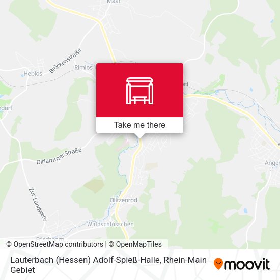 Lauterbach (Hessen) Adolf-Spieß-Halle map