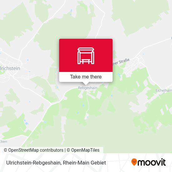 Карта Ulrichstein-Rebgeshain