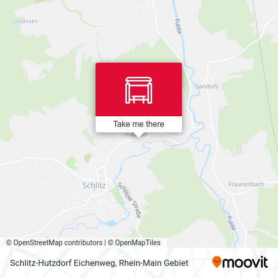 Schlitz-Hutzdorf Eichenweg map