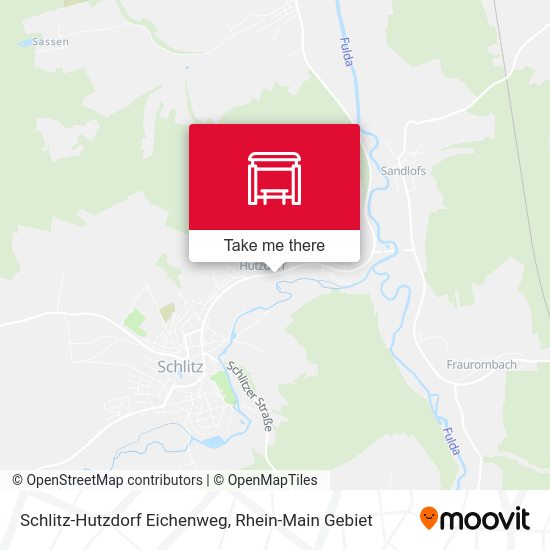 Schlitz-Hutzdorf Eichenweg map