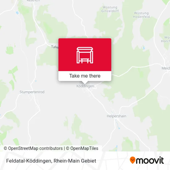Карта Feldatal-Köddingen