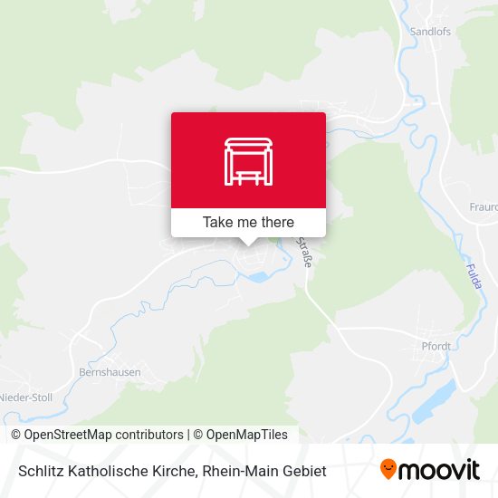 Schlitz Katholische Kirche map