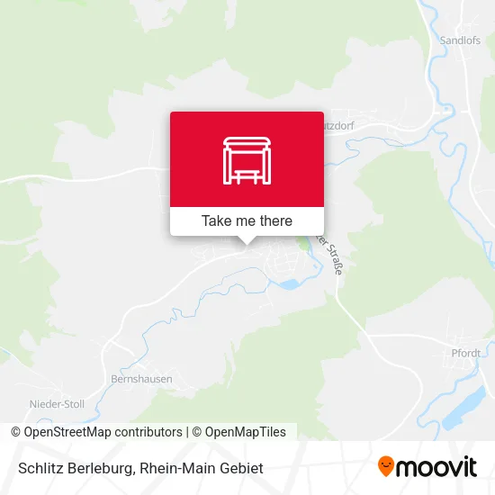 Карта Schlitz Berleburg
