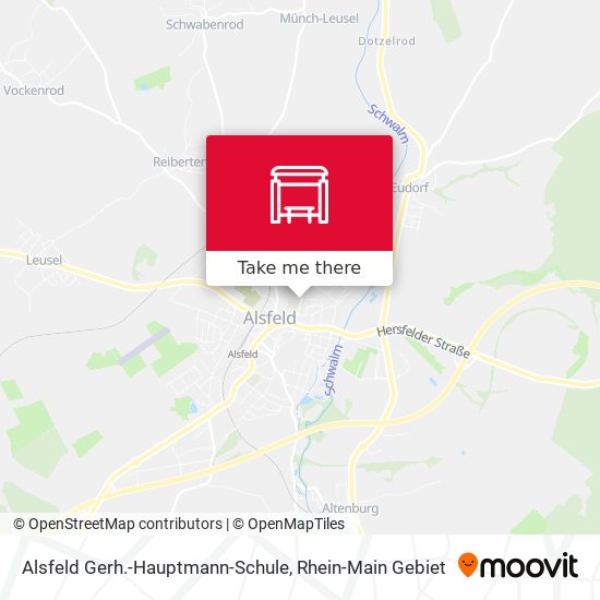 Alsfeld Gerh.-Hauptmann-Schule map