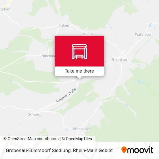 Карта Grebenau-Eulersdorf Siedlung