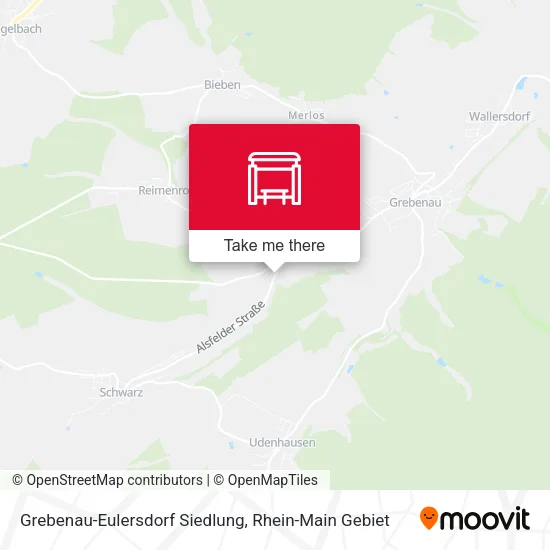 Карта Grebenau-Eulersdorf Siedlung