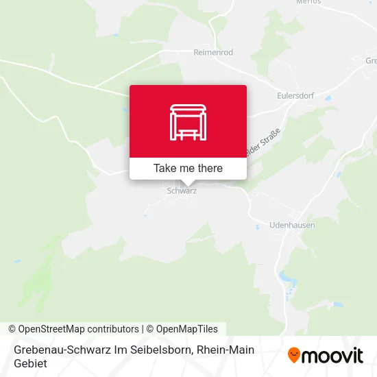 Карта Grebenau-Schwarz Im Seibelsborn