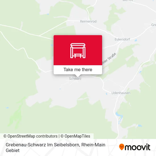 Карта Grebenau-Schwarz Im Seibelsborn