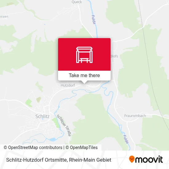Schlitz-Hutzdorf Ortsmitte map