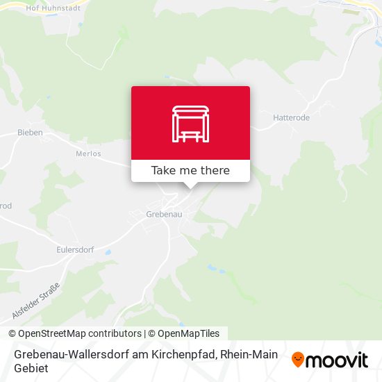 Grebenau-Wallersdorf am Kirchenpfad map