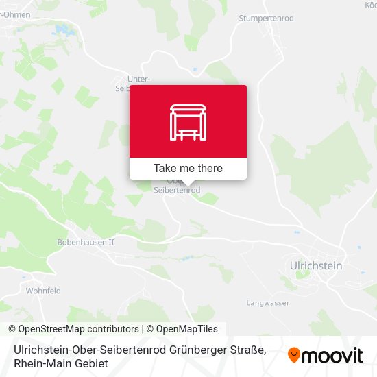 Ulrichstein-Ober-Seibertenrod Grünberger Straße map