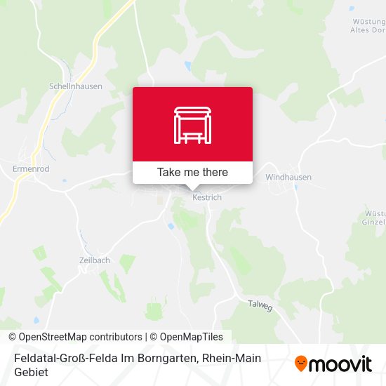 Feldatal-Groß-Felda Im Borngarten map